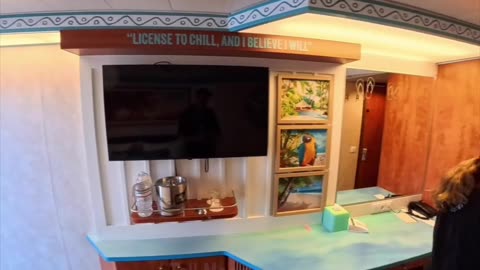 Wake View Balcony Cabin 8270 | Margaritaville at Sea Islander