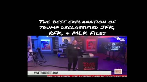 Roland Martin is Upset: Trump Declassifies JFK, MLK, & RFK files.