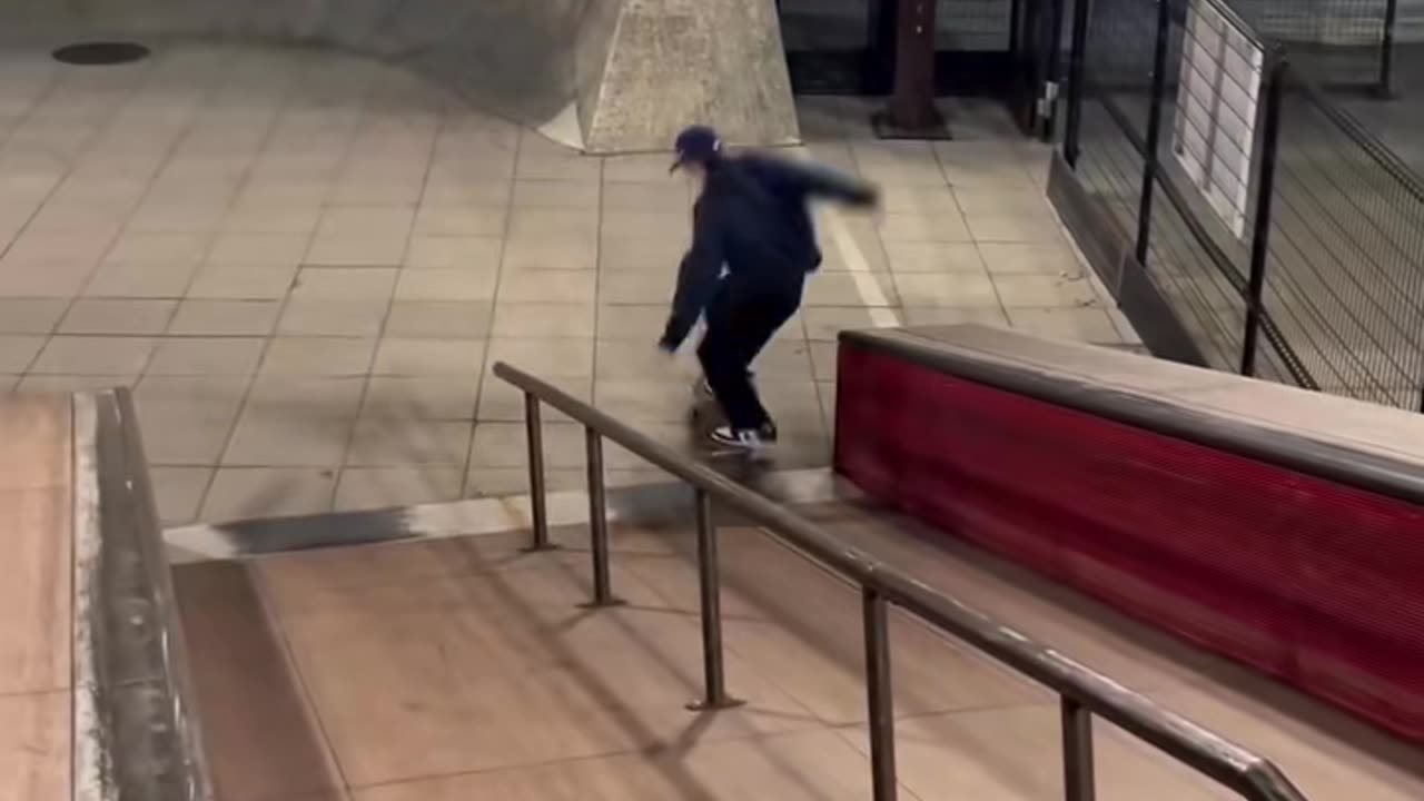 🤯🛹 The Craziest Handrail I've Ever Seen! Wait For The End... | SkateNation