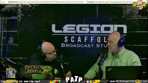 Patrick and the People - Live! - Ep.222 w/ Rich "One Fall" Rockwell