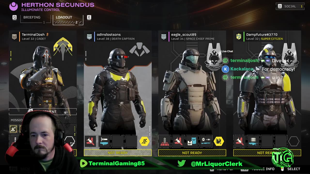 Terminal Gaming - Dive In w/ HellDivers 2 ! Thursday Game Night !