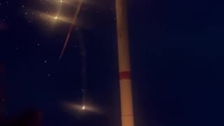 The moment of attack on the third wind turbine in Kramatorsk!