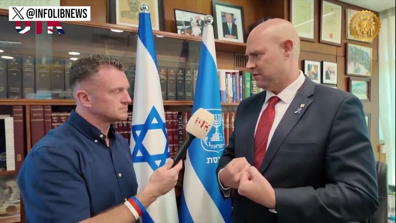 Tommy Robinson 'Humiliation Ritual' In Israel