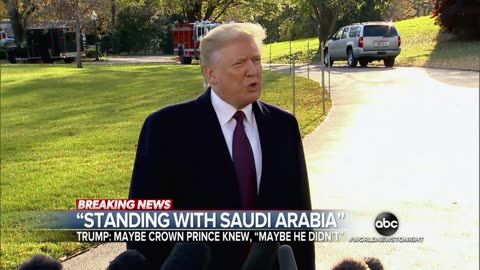 Trump Scared Of Saudi