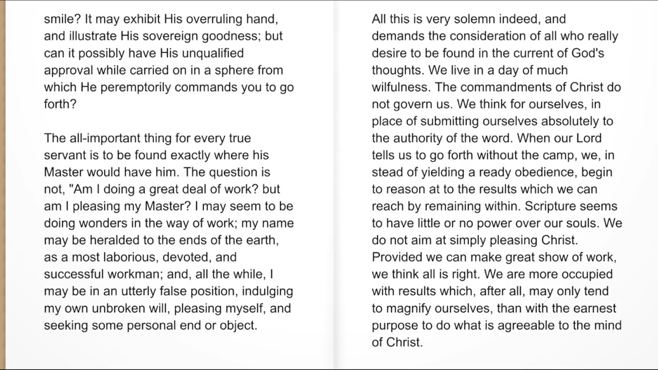 Audiobook, Part 1, The Christian: His position and his work by CHM, Read by Irving Risch