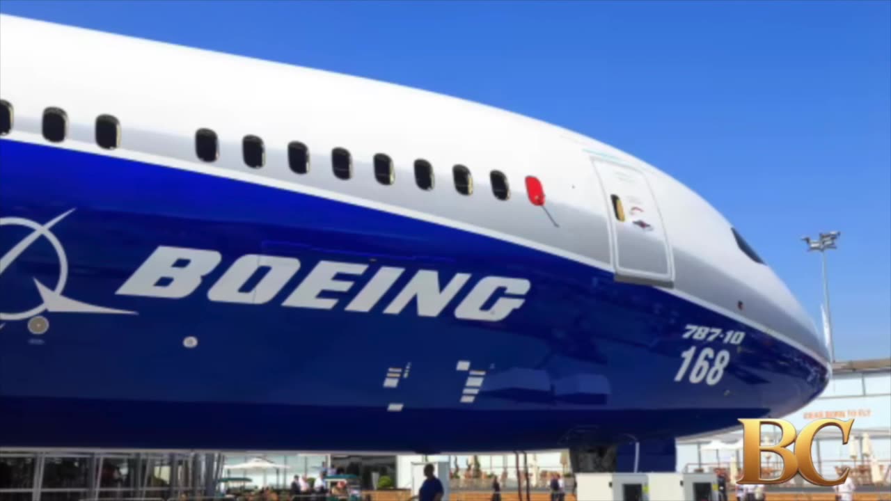 Boeing stock jumps 10%