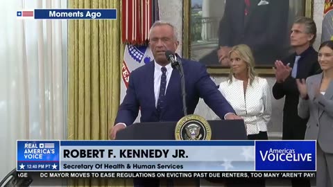 RFK Jr. delivers a heartfelt speech at his swearing-in ceremony: