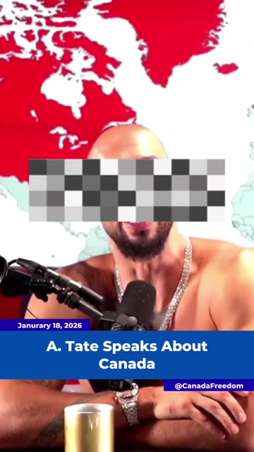 Andrew Tate Speaks on Canada
