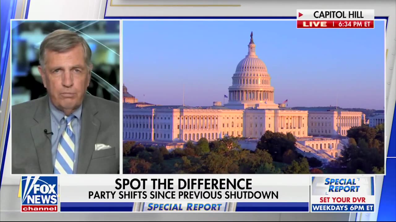 Brit Hume Says There's A Way Democrats Avoid Blame For Shutdown