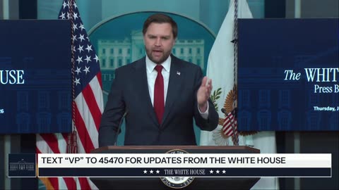 🔴 JUST AIRED LIVE: Press Briefing by Press Secretary Karoline Leavitt and the Vice President