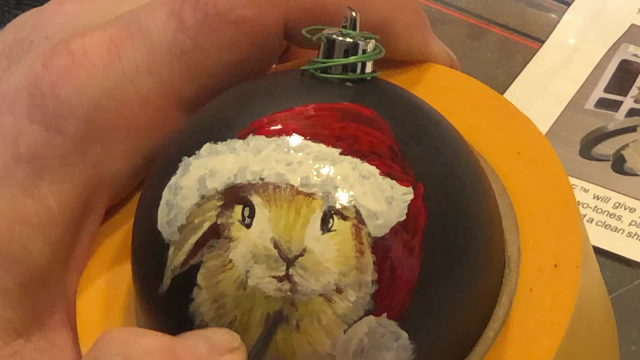 Christmas ornament 1-4 The Rabbit