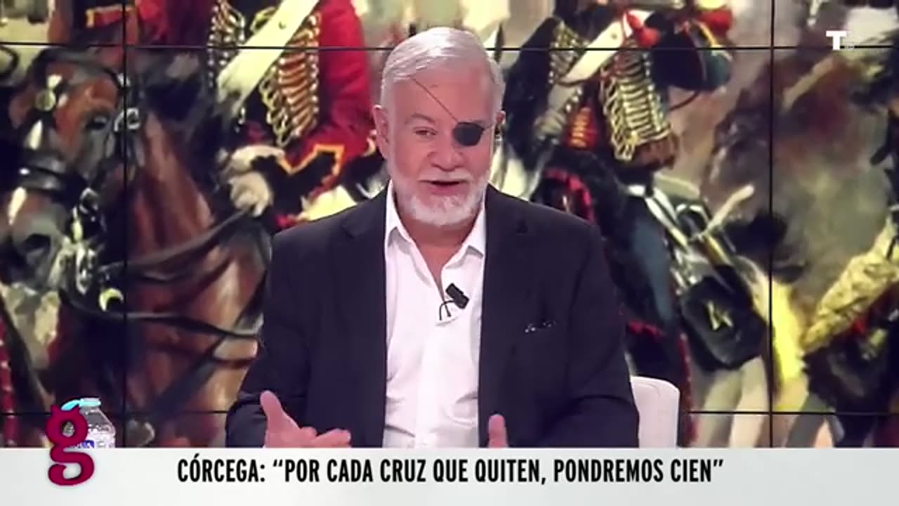La REBELIÓN de Córcega Por cada cruz que nos quiten… pondremos cien