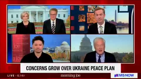 Chris Matthews *RAGES* over Trump not wanting to send American troops to Ukraine in peace