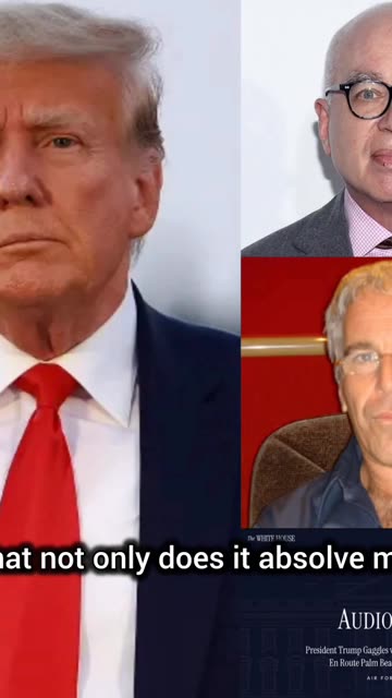 President Trump states that he will sue Michael Wolff for conspiring with Jeffrey Epstein