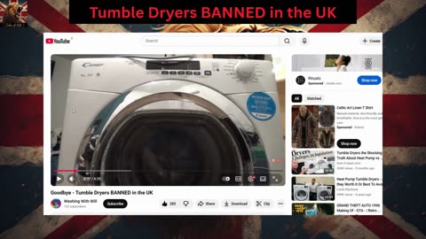 Tumble Dryers BANNED in the UK
