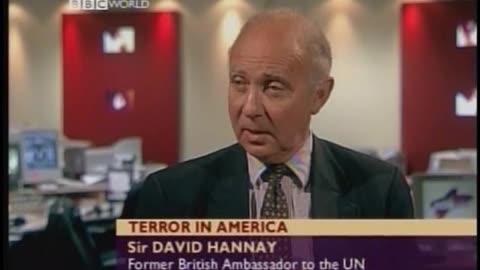BBC World News BBC September 12, 2001 1000pm-1030pm BST