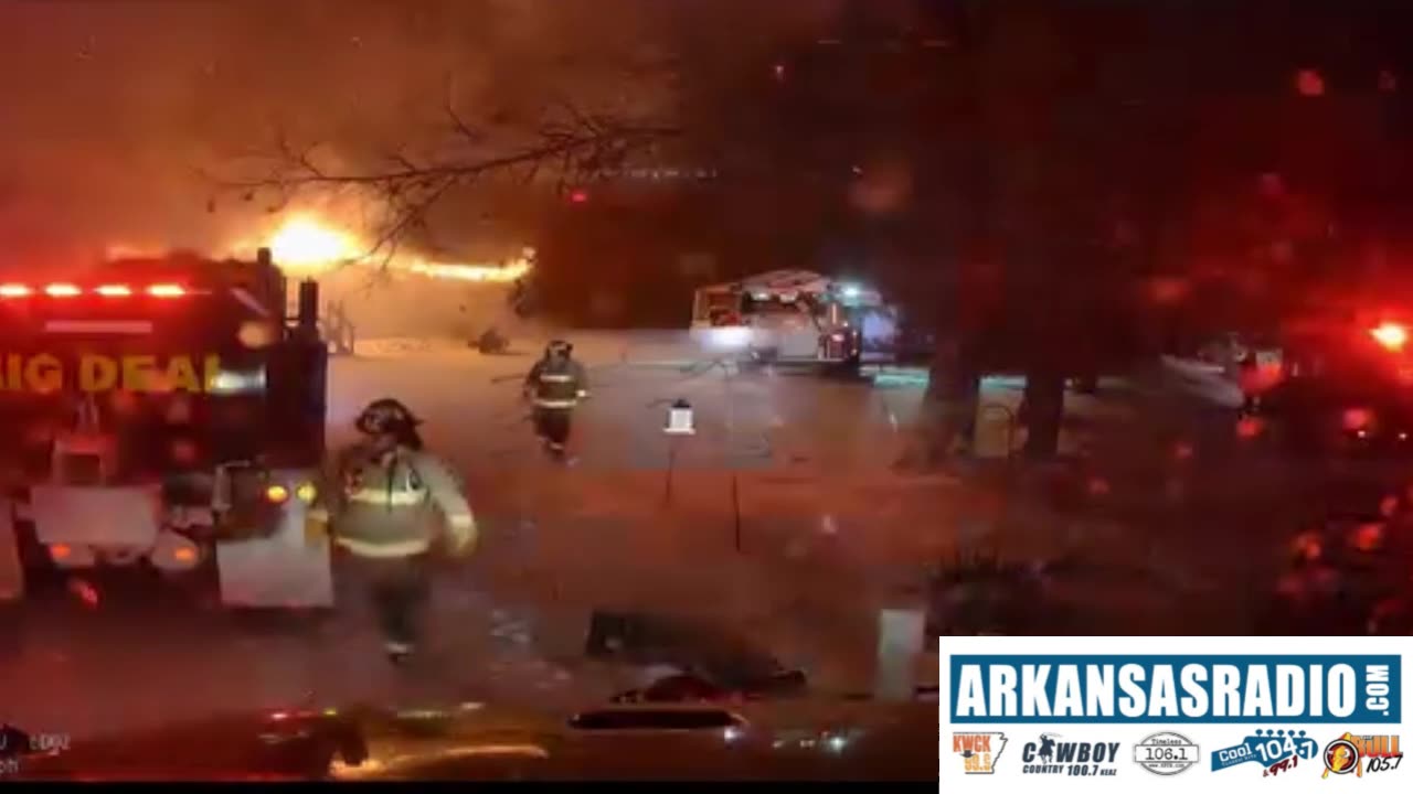 WATCH: Van Buren County Home Lost In Devastating Fire