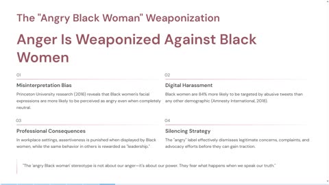 Unmasking the Truth: Black Women, Trauma, and Breaking Cycles