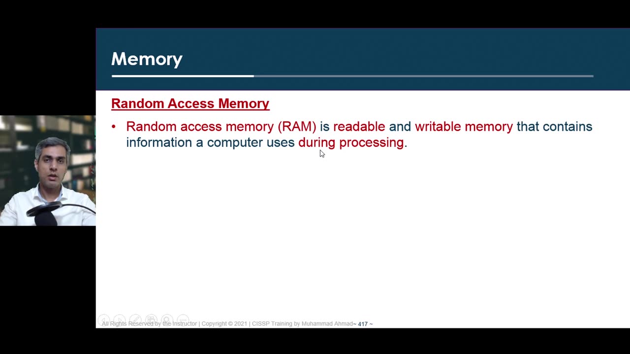 85 - Domain 3 - 35 Memory and Security