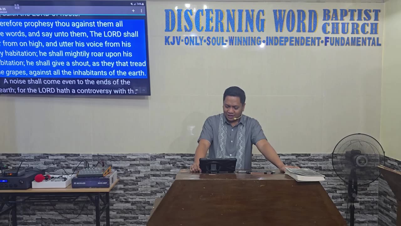 “The Cup of the Lord’s Fury” (Stubbornness Provokes Anger) - Jeremiah 25 (Baptist Preaching - Ph)