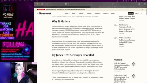 Jay Jones’ Texts Revealed | Virginia Democrat Faces Backlash | Harley Chaos Report