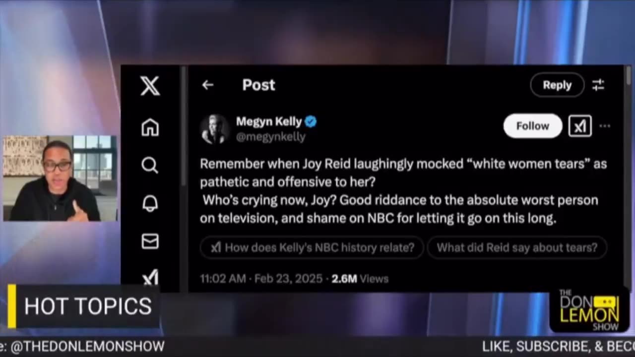 NEW: Former CNN host Don Lemon tells Megyn Kelly to go "f*ck herself"