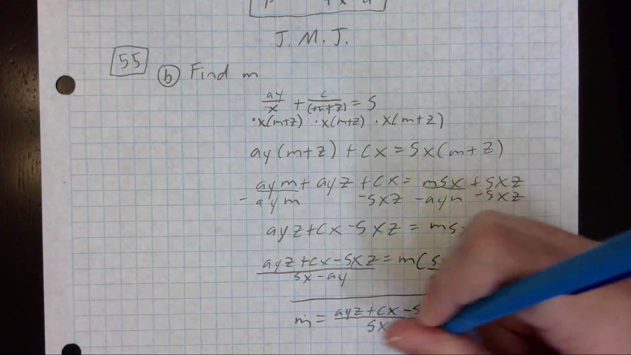 Saxon Algebra 2 Lesson 55 (b)