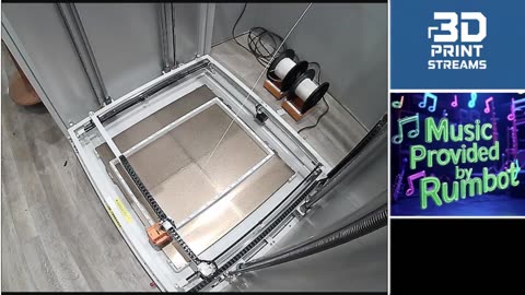 LIVE Large Format 3D Print - 10/03/2025