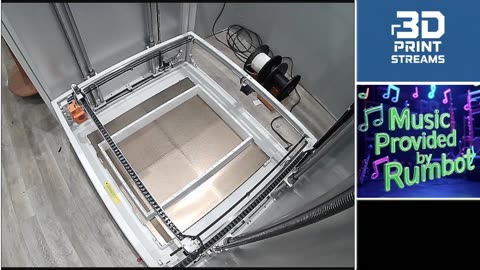 LIVE Large Format 3D Print - 10/03/2025