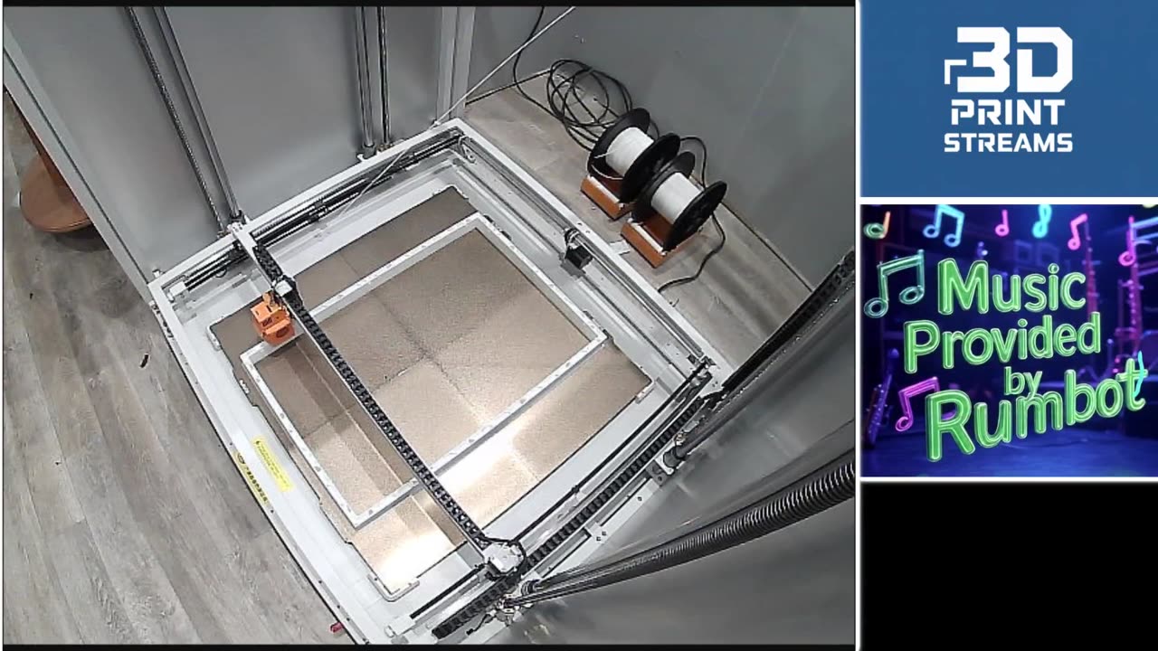 LIVE Large Format 3D Print - 10/03/2025