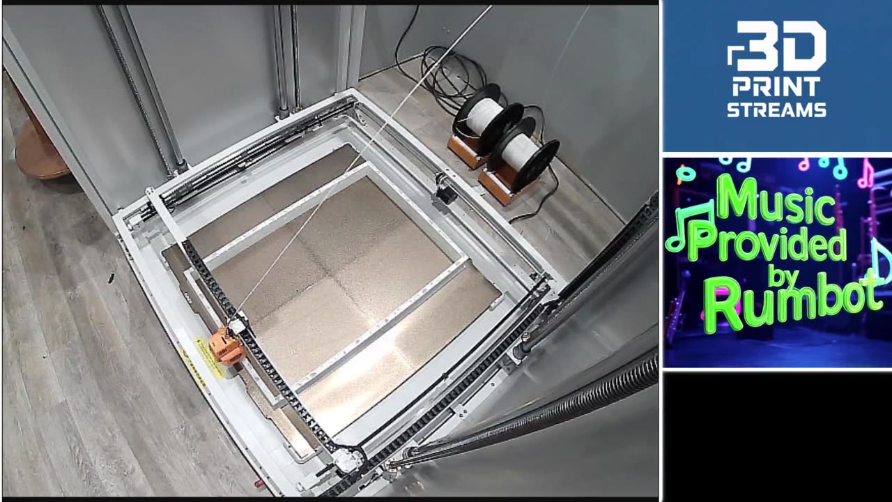 LIVE Large Format 3D Print - 10/03/2025