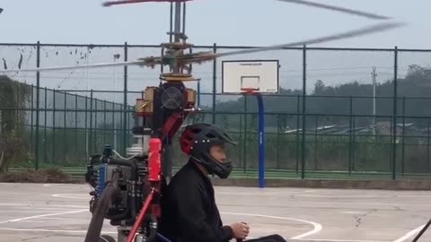 🤯✨ Man Tests His Homemade Helicopter! | FeedMyCuriosity