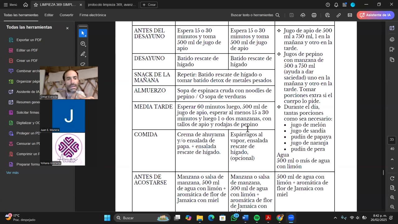 LIMPIEZA 369, REUNIÓN 3, POR QUÉ NOS ENFERMAMOS?