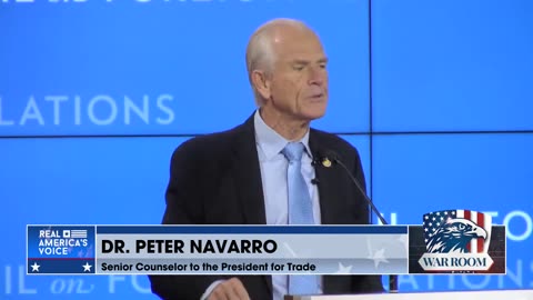 DR. PETER NAVARRO: We Do Not Trade Off Economic Security For National Security. We Believe Economic Security IS National Security