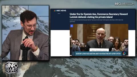 BREAKING VIDEO: Howard Lutnick's Lies About Relationship With Epstein