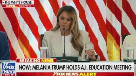 ⚠️🔥⚠️Melania Trump Embraces "Skynet" Self-Driving Cars, Robots, War Drones Reshape Our World
