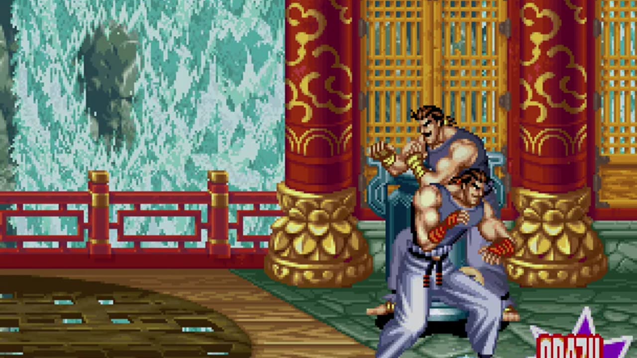 Neo Geo CD Longplay Aggressors of Dark Kombat