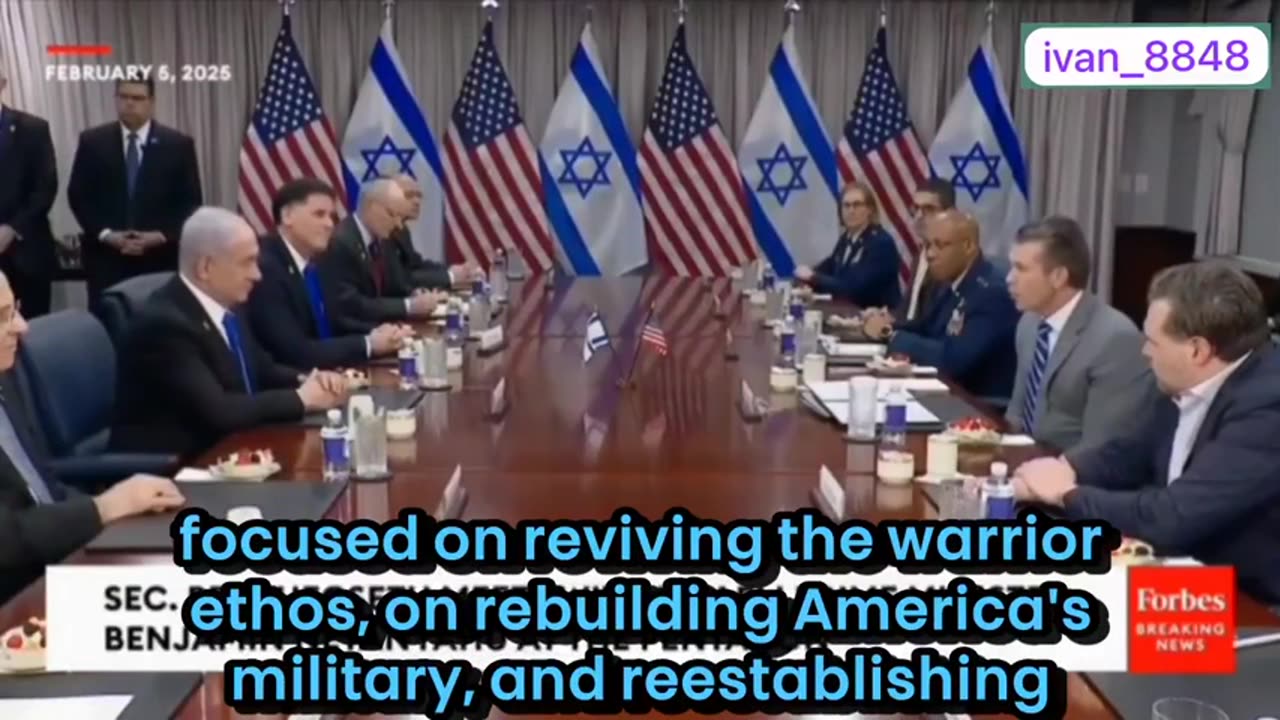 Col. Douglas Macgregor "He (Pete Hegseth) recognizes who THE BOSS in charge is. Benjamin Netanyahu"