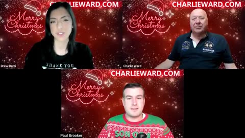 A CHRISTMAS MESSAGE FROM CHARLIE WARD, PAUL BROOKER & DREW DEMI 12-25-24