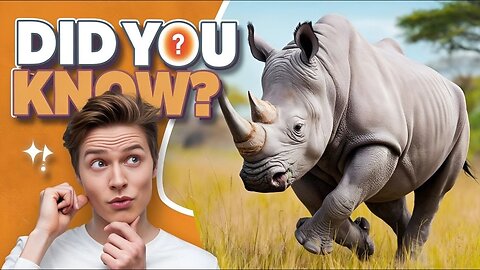 Amazing Rhino facts you probably didn't know!