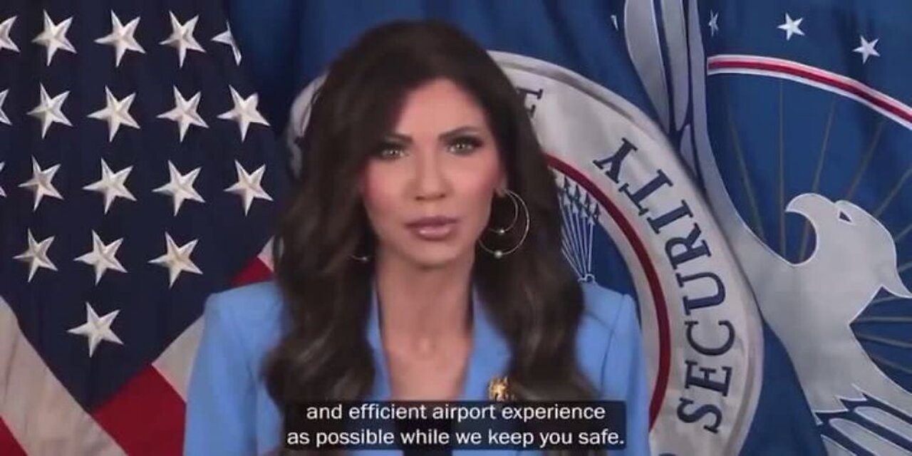 Major Airports Won’t Air Kristi Noem’s Shutdown Message That Names Dems as Culprit