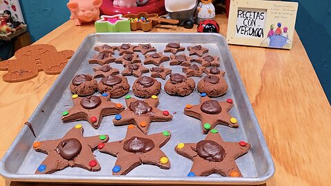 Galletas de puro chocolate