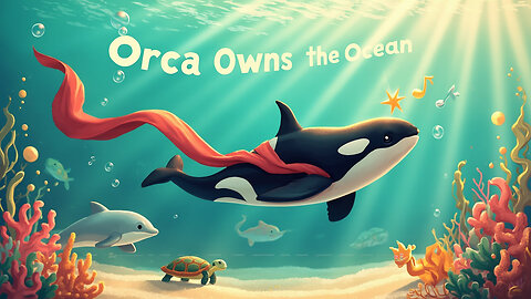 Orca Owns the Ocean 🌊 | Kids’ Pop Confidence Anthem