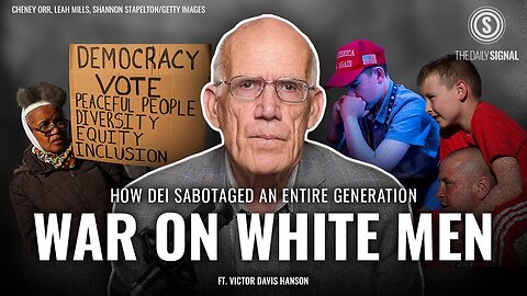 Victor Davis Hanson⚡ The War on White Men Is Real—Here’s the Proof