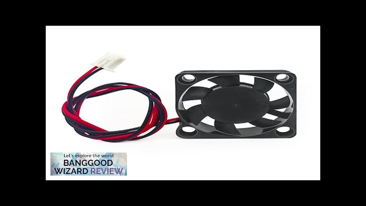 3007 DC5V 2Pin-2.54 Cooling Fan for Voron0/0.1 3D Printer Accessories Black Review