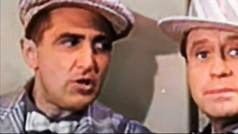 Jack Benny --- How Jack met Mary, 1954, elevator scene Sheldon Leonard IN COLOR #jackbenny
