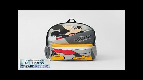 Boutique Fashion Children's Backpack Disney Mickey Cartoon School Bag Kids Boys Girls Review