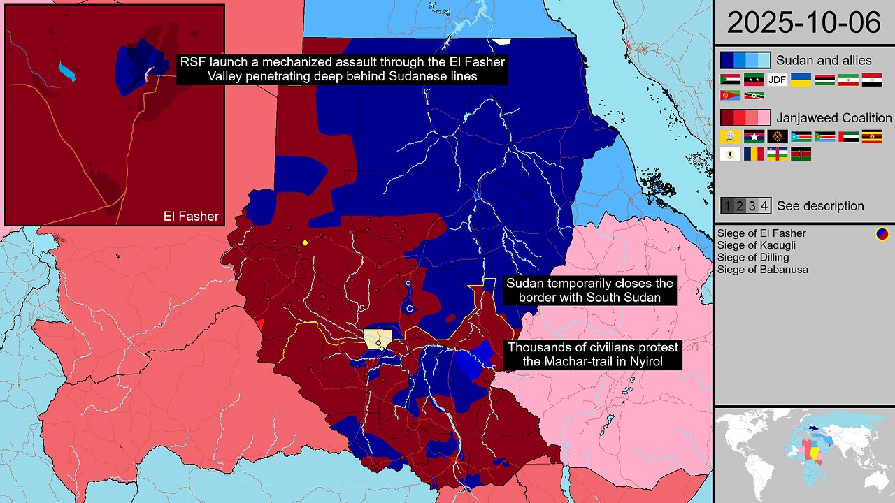 50: Battle for the El Fasher Valley begins