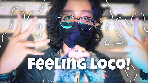 ASMR Femboy ADHD Chaos: Fast Aggressive Triggers & Nonstop Yapping ⚡