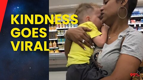 Stranger Grabs Woman's Child in Store: Heartwarming Act of Kindness Goes Viral